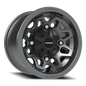 Vision Atv 12X7 Gunmetal Wheel