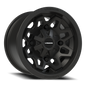 Vision Atv 12X7 Matte Black Wheel