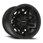 Vision Atv 12X8 Matte Black Wheel