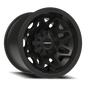 Vision Atv 12X8 Matte Black Wheel