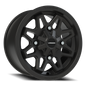 Vision Atv 14X7 Matte Black Wheel