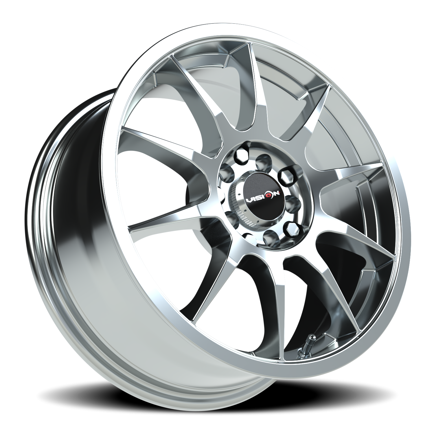 Vision Bane 16X7 Chrome Wheel