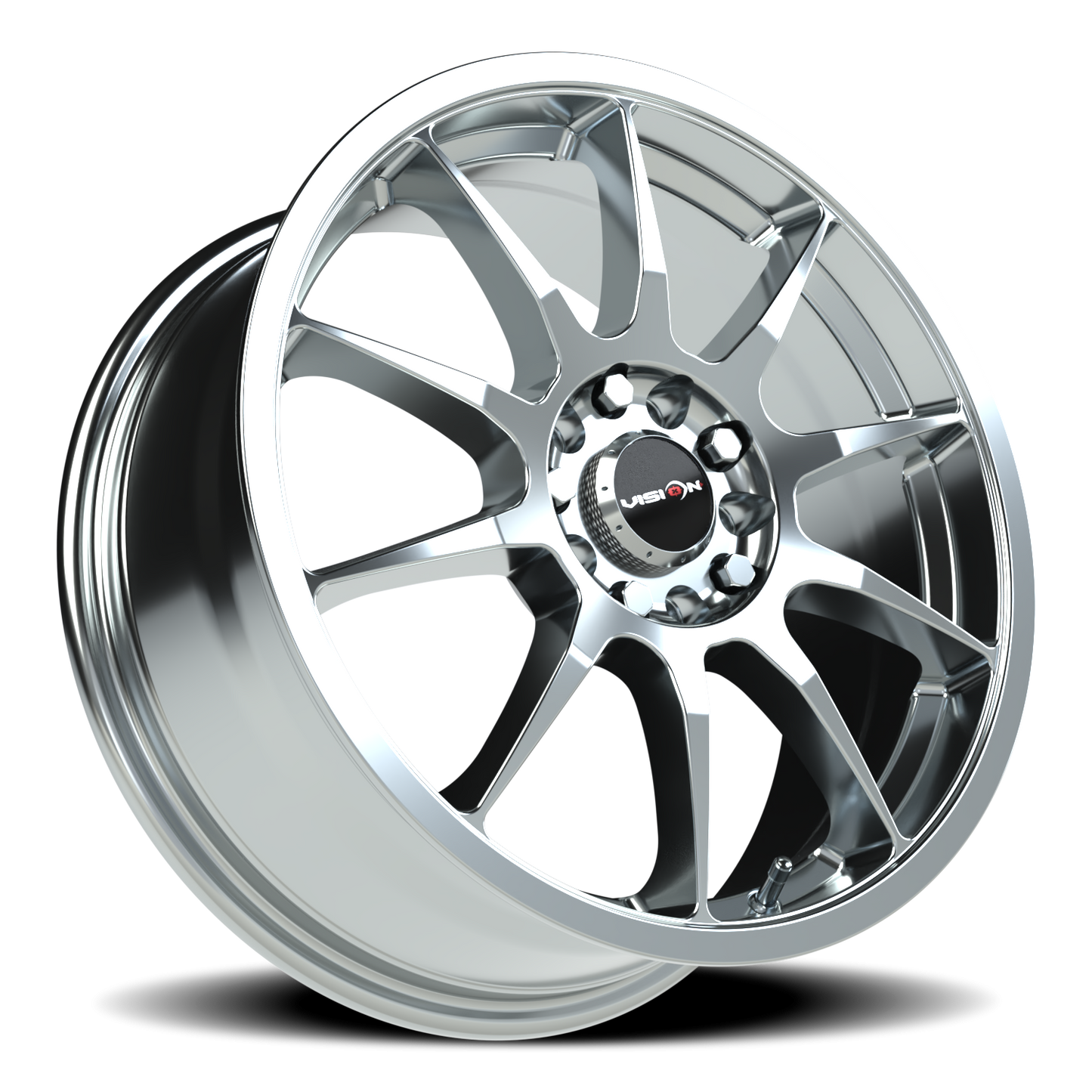 Vision Bane 17X7 Chrome Wheel