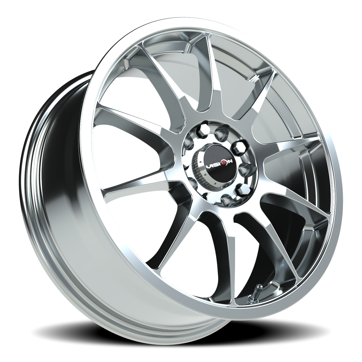 Vision Bane 17X7 Chrome Wheel