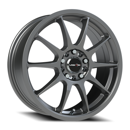 Vision Bane 17X7 Gunmetal Wheel