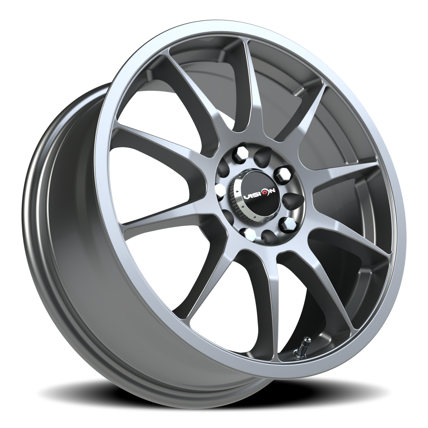 Vision Bane 17X7 Gunmetal Wheel