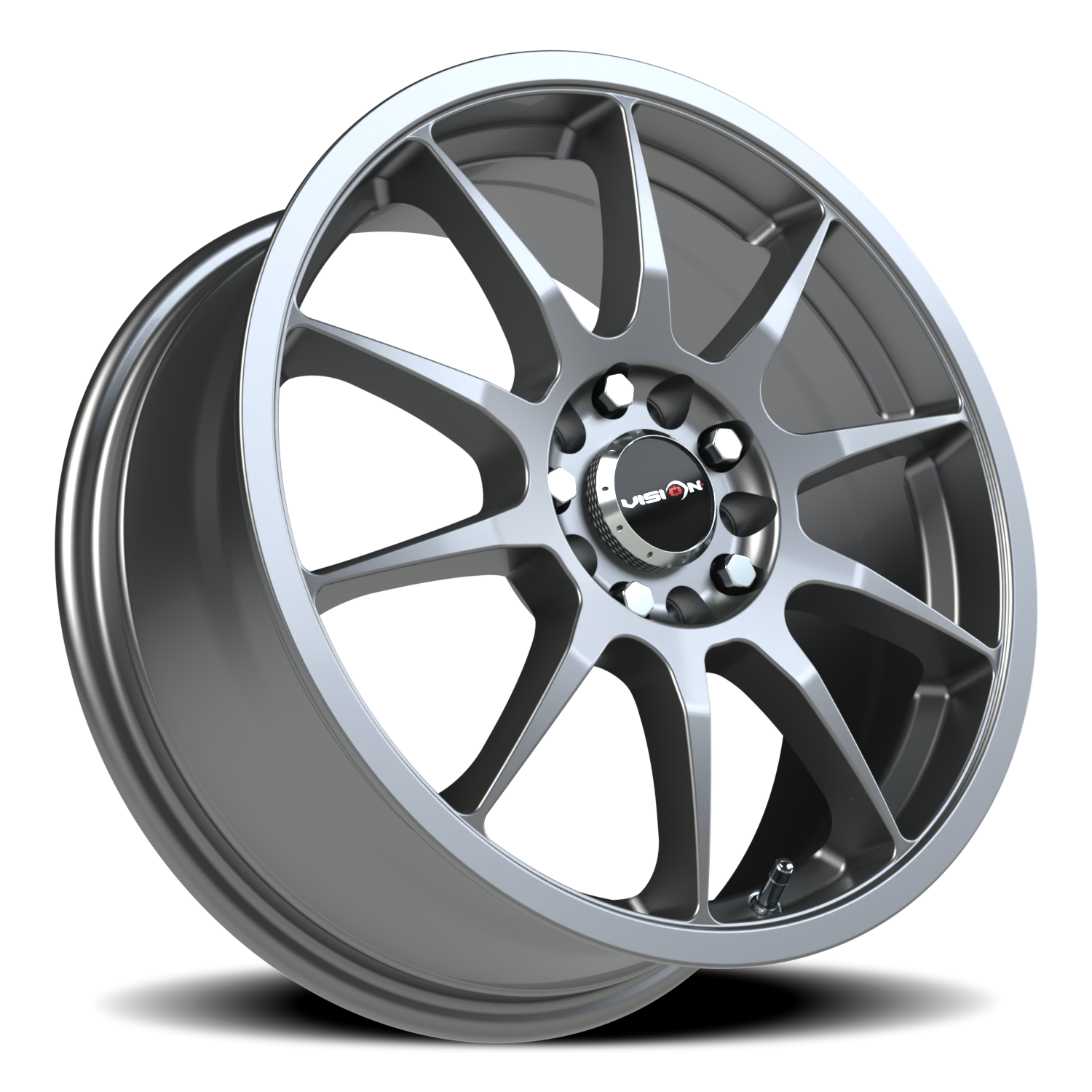 Vision Bane 17X7 Gunmetal Wheel