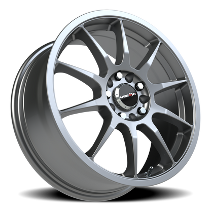 Vision Bane 17X7 Gunmetal Wheel