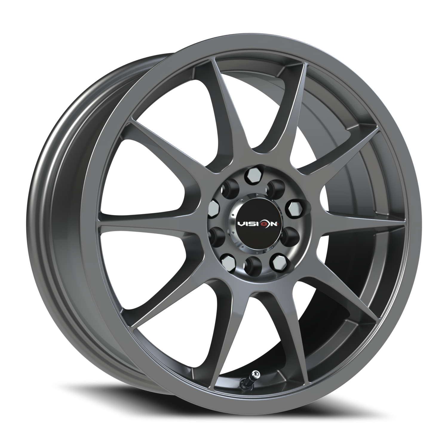 Vision Bane 16X7 Gunmetal Wheel