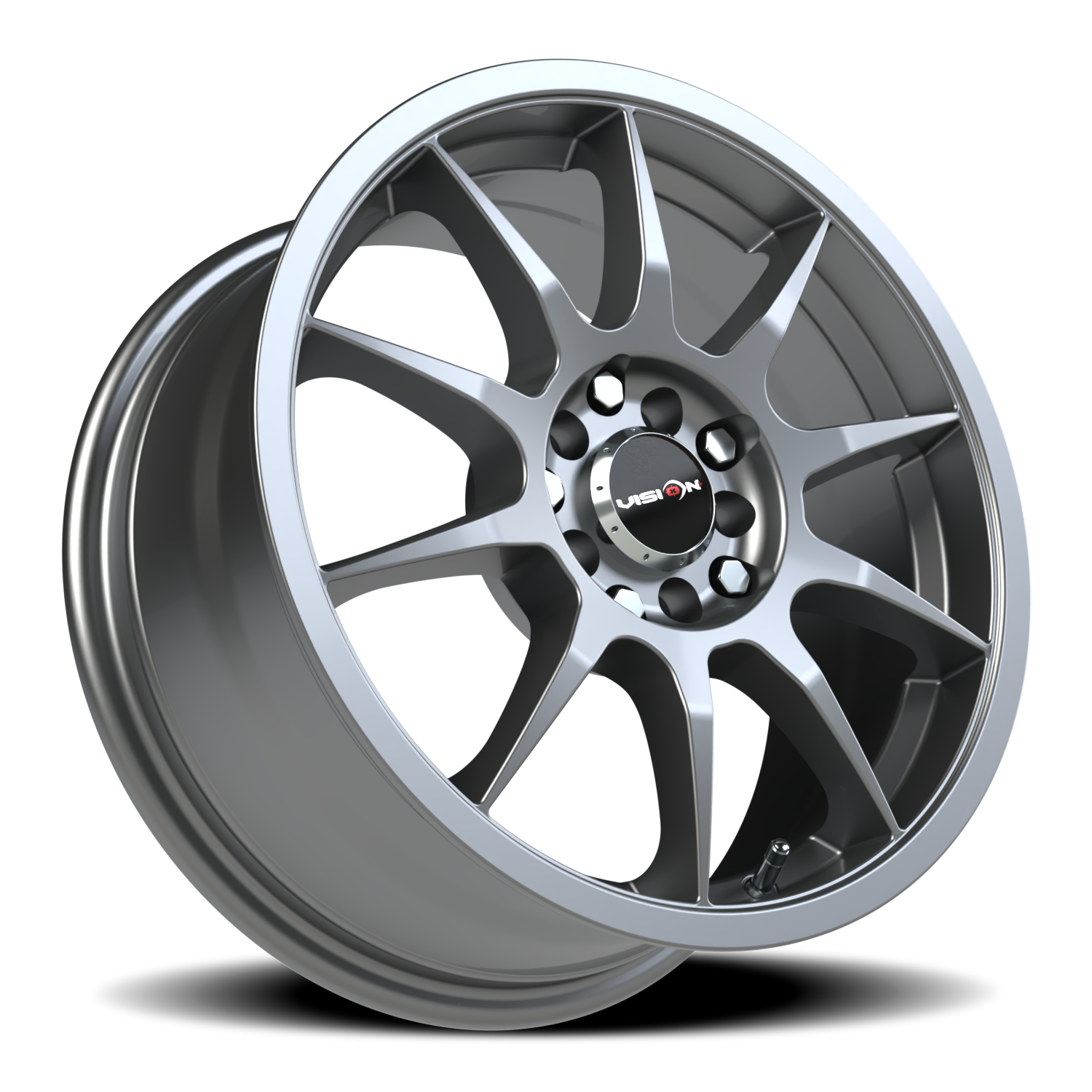 Vision Bane 16X7 Gunmetal Wheel