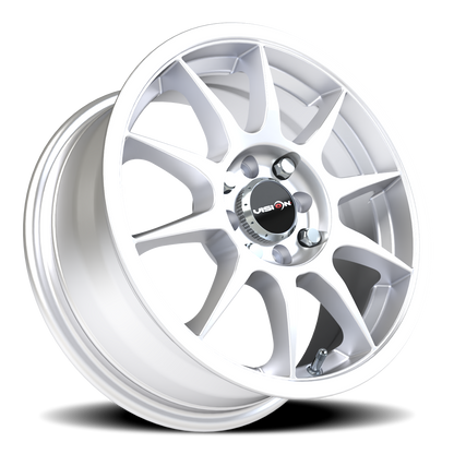 Vision Bane 15X6.5 Hyper Silver Wheel