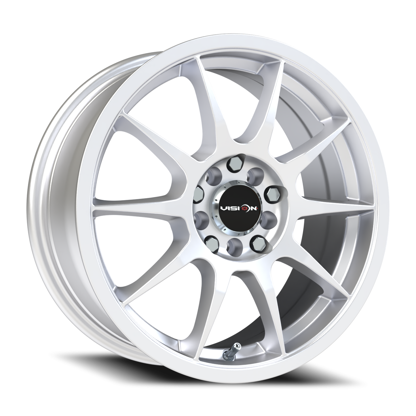 Vision Bane 16X7 Hyper Silver Wheel