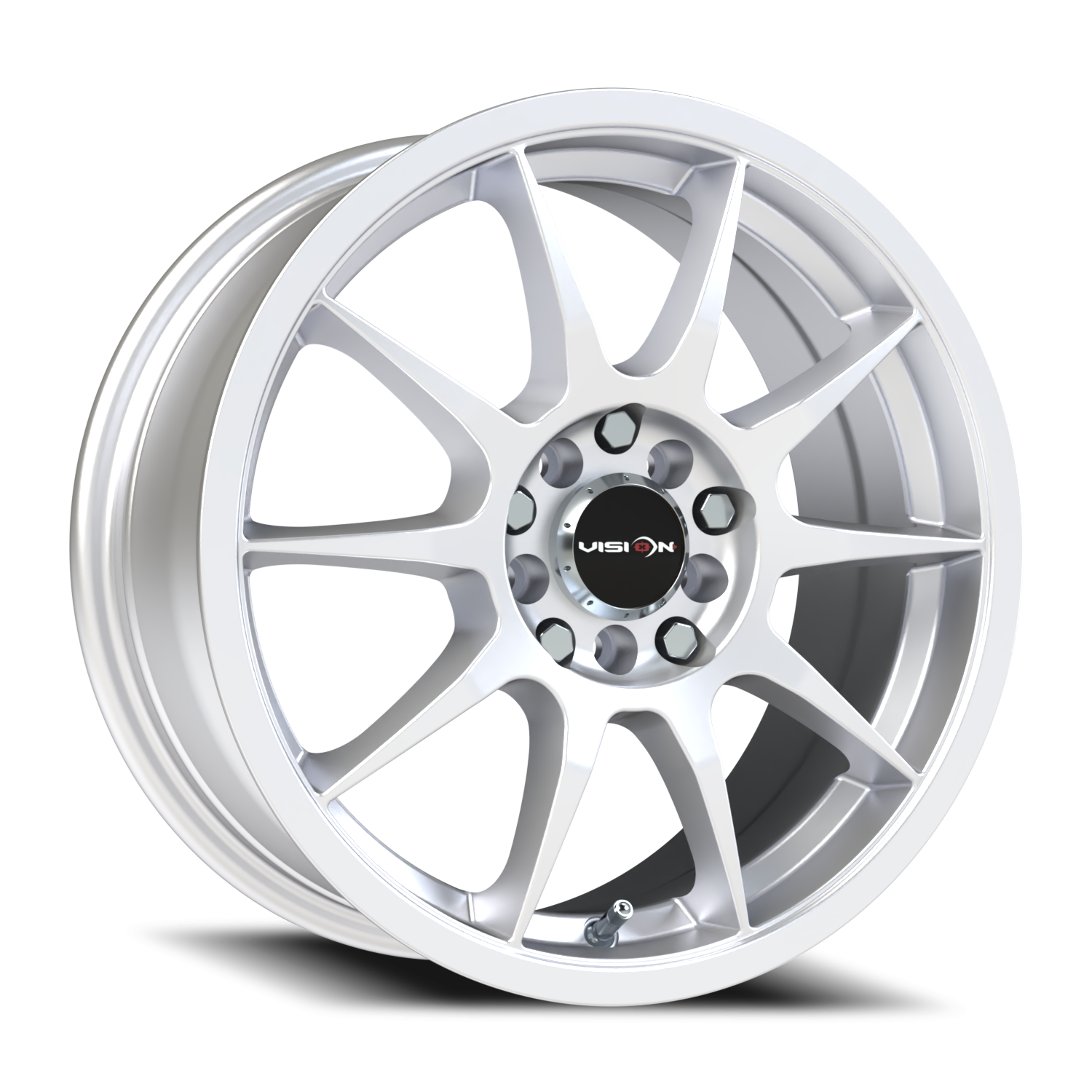 Vision Bane 16X7 Hyper Silver Wheel