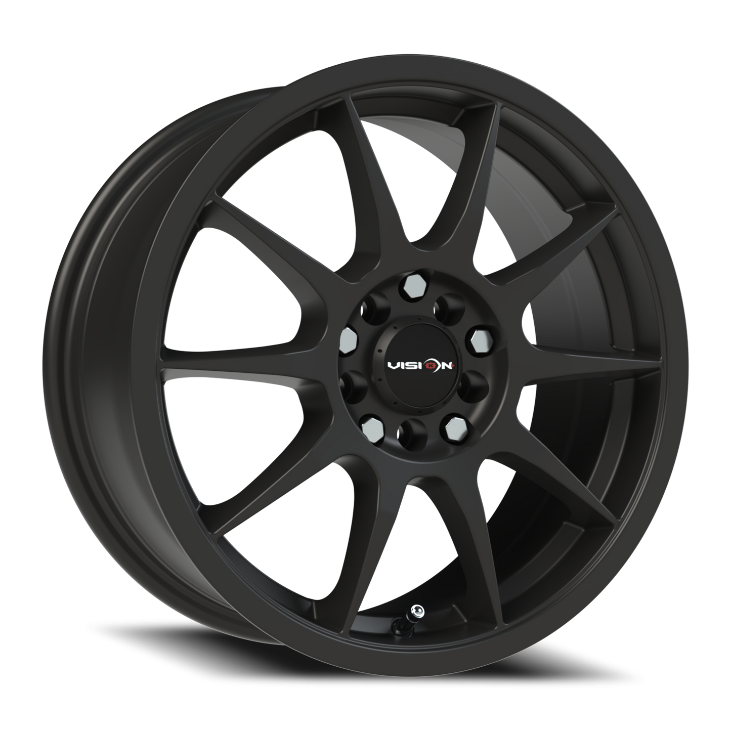 Vision Bane 16X7 Matte Black Wheel