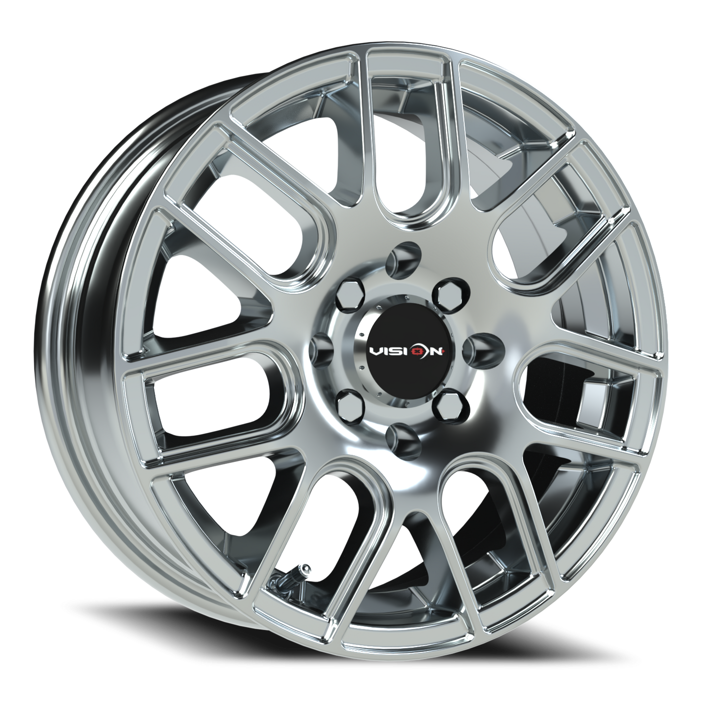 Vision Cross 14X5.5 Chrome Wheel