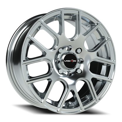 Vision Cross 15X6.5 Chrome Wheel