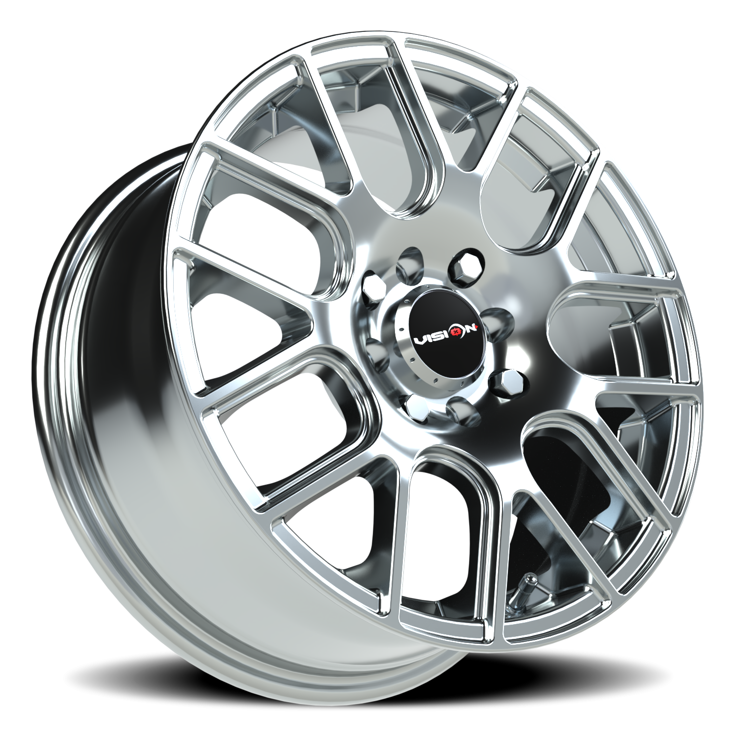 Vision Cross 15X6.5 Chrome Wheel