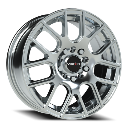 Vision Cross 15X6.5 Chrome Wheel