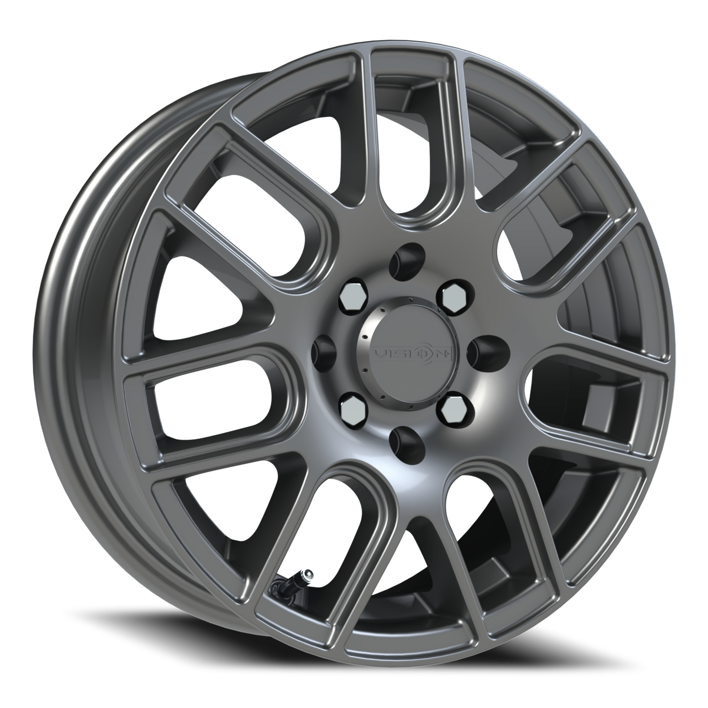 Vision Cross 14X5.5 Gunmetal Wheel