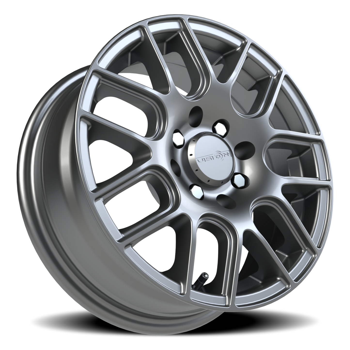Vision Cross 14X5.5 Gunmetal Wheel