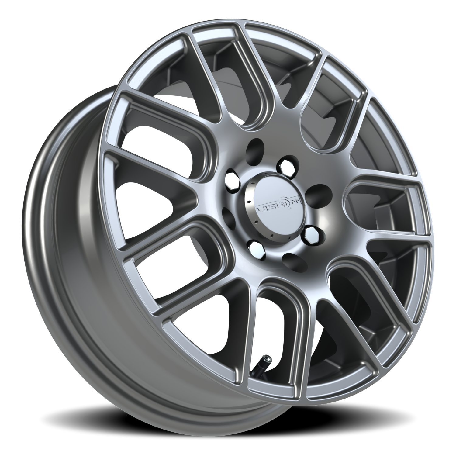 Vision Cross 14X5.5 Gunmetal Wheel