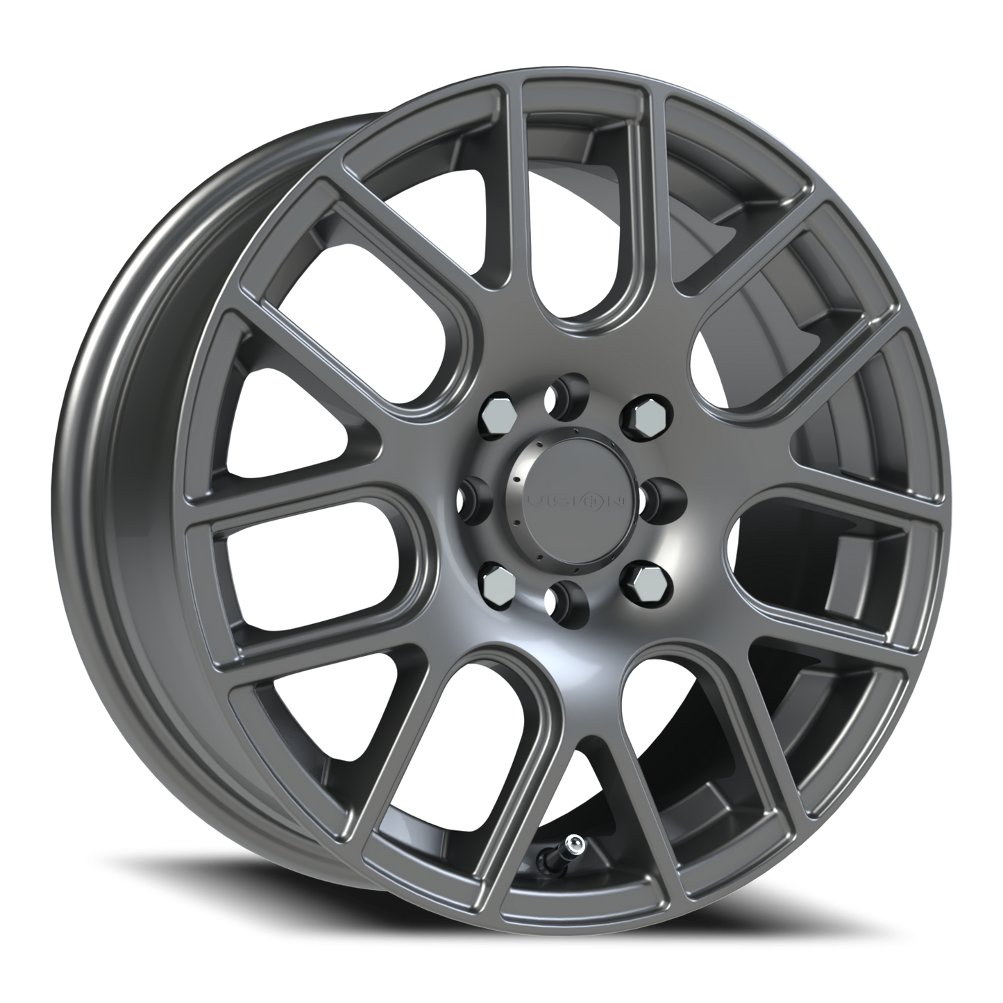 Vision Cross 15X6.5 Gunmetal Wheel