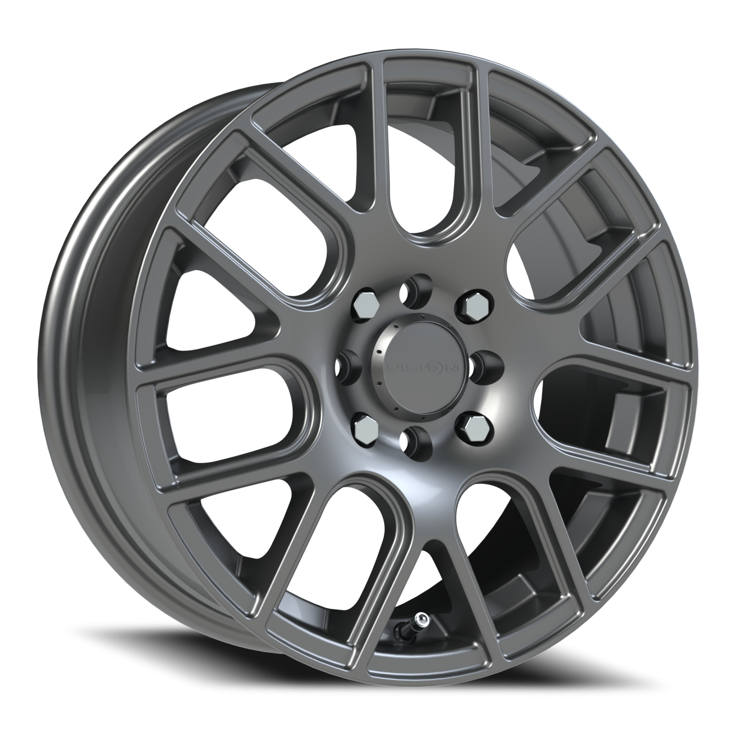 Vision Cross 15X6.5 Gunmetal Wheel
