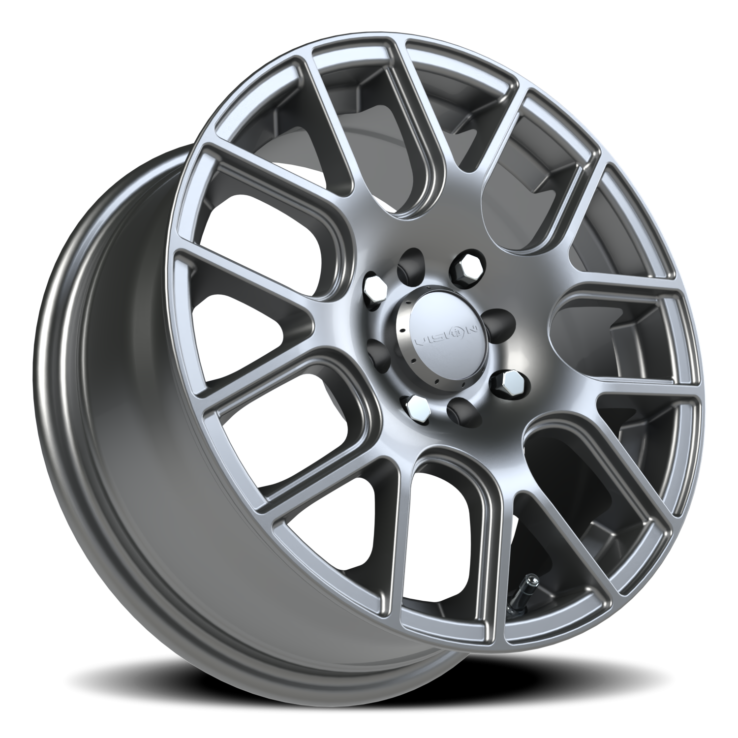 Vision Cross 15X6.5 Gunmetal Wheel