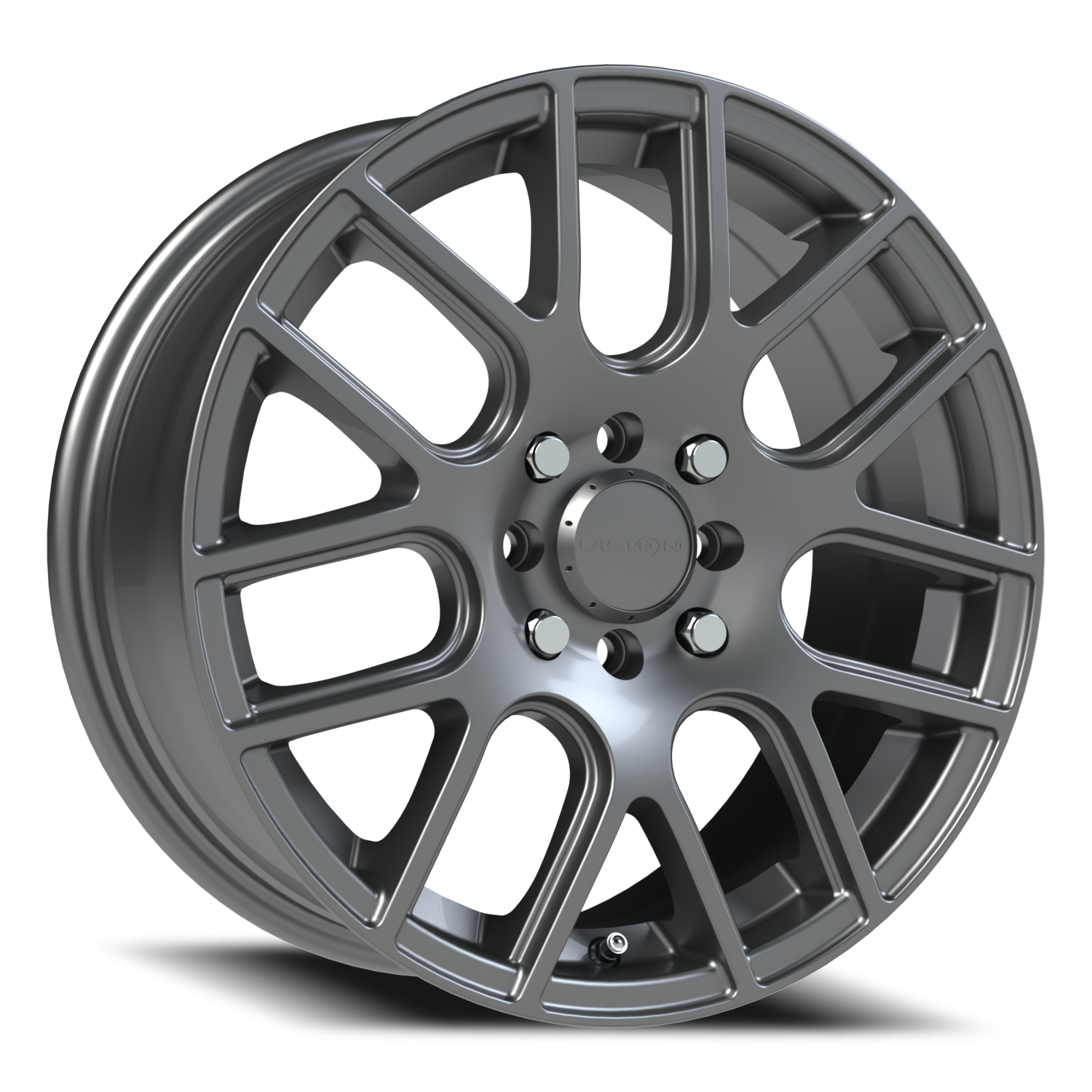 Vision Cross 16X7 Gunmetal Wheel