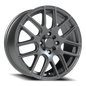 Vision Cross 17X7.5 Gunmetal Wheel