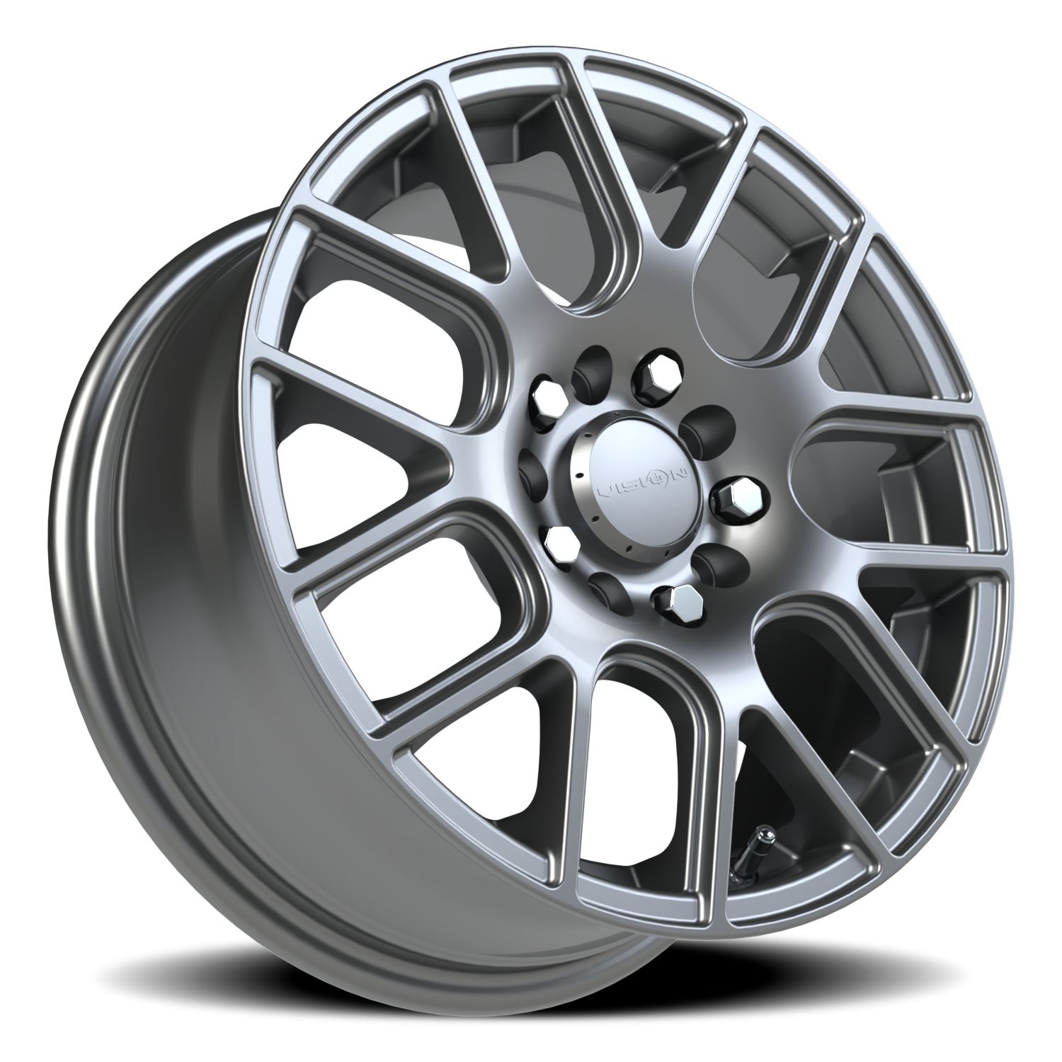 Vision Cross 15X6.5 Gunmetal Wheel