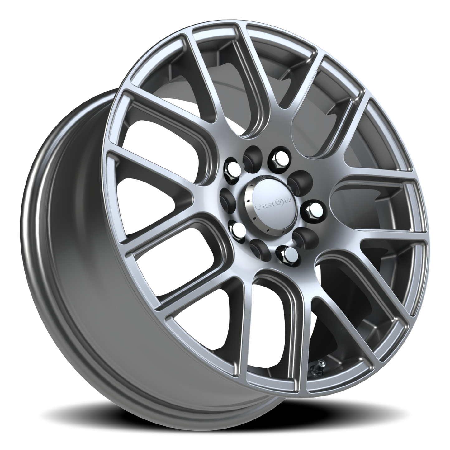 Vision Cross 16X7 Gunmetal Wheel