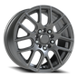Vision Cross 16X7 Gunmetal Wheel