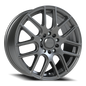 Vision Cross 17X7.5 Gunmetal Wheel