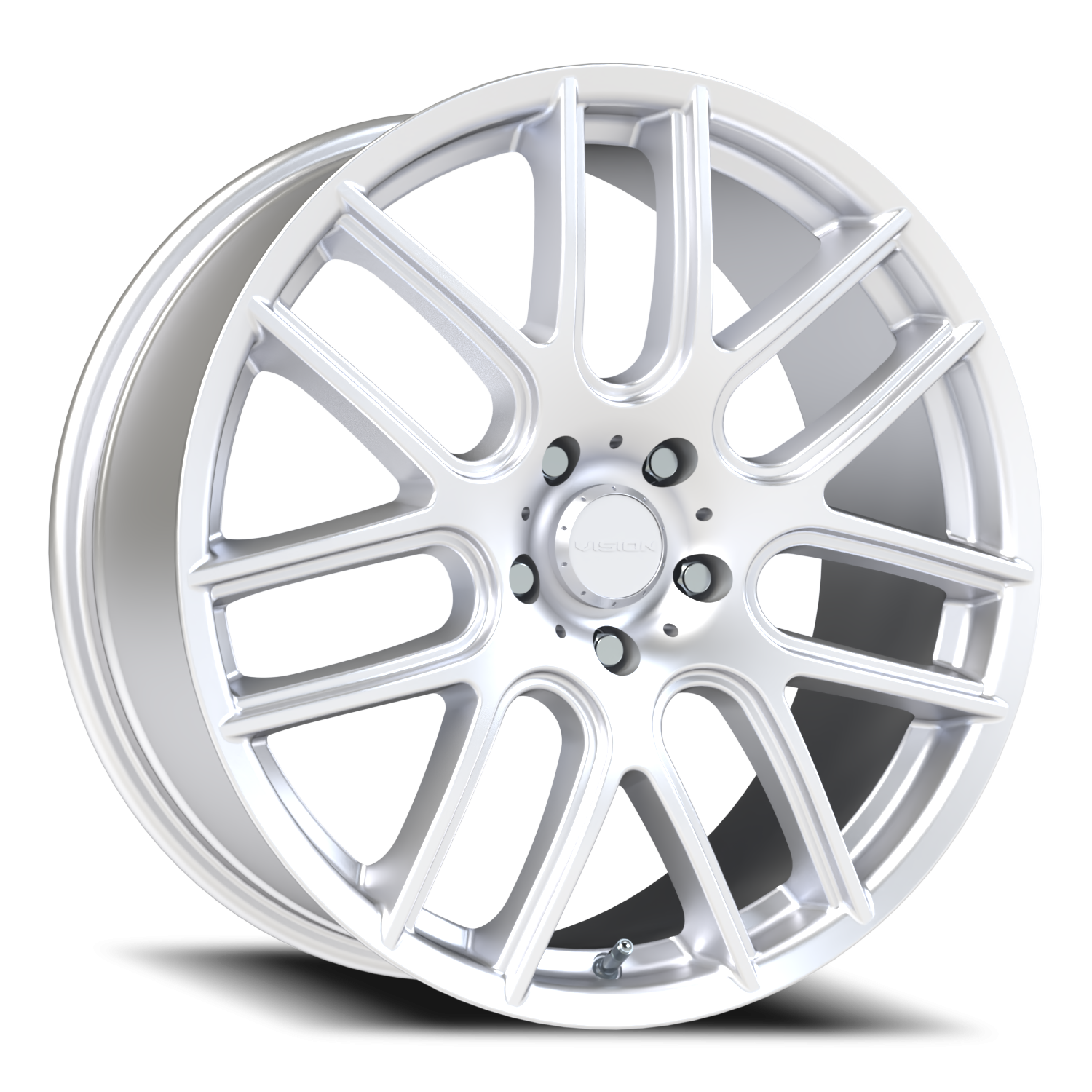 Vision Ii 20X8.5 Hyper Silver Wheel