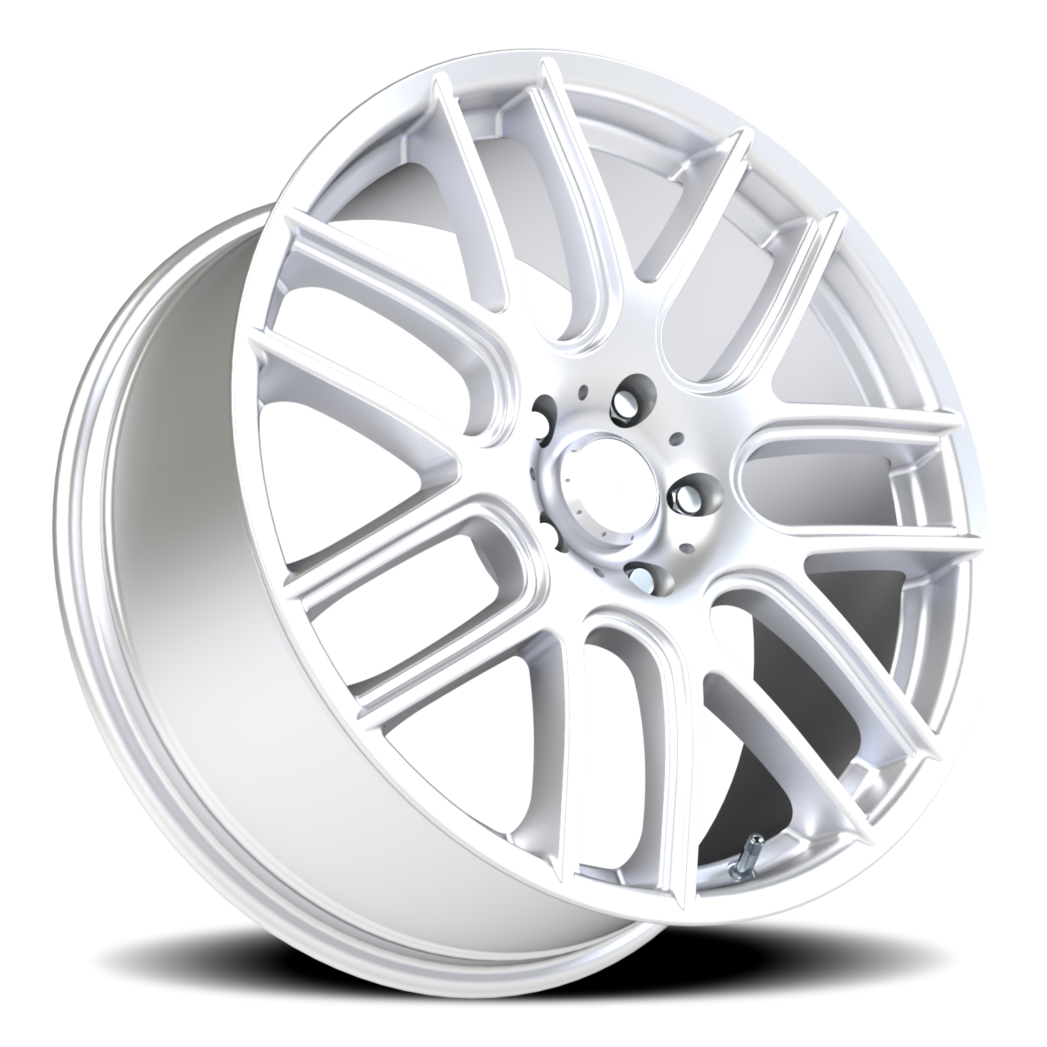 Vision Ii 20X8.5 Hyper Silver Wheel