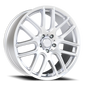Vision Ii 20X8.5 Hyper Silver Wheel