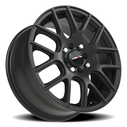 Vision Cross 16X7 Matte Black Wheel