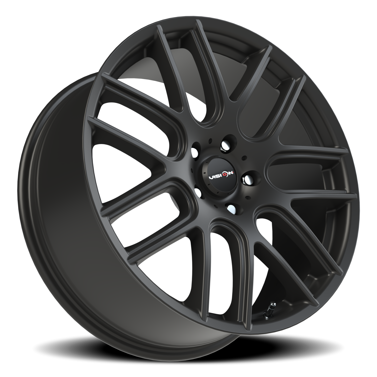 Vision Ii 20X8.5 Matte Black Wheel