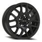 Vision Cross 14X5.5 Matte Black Wheel