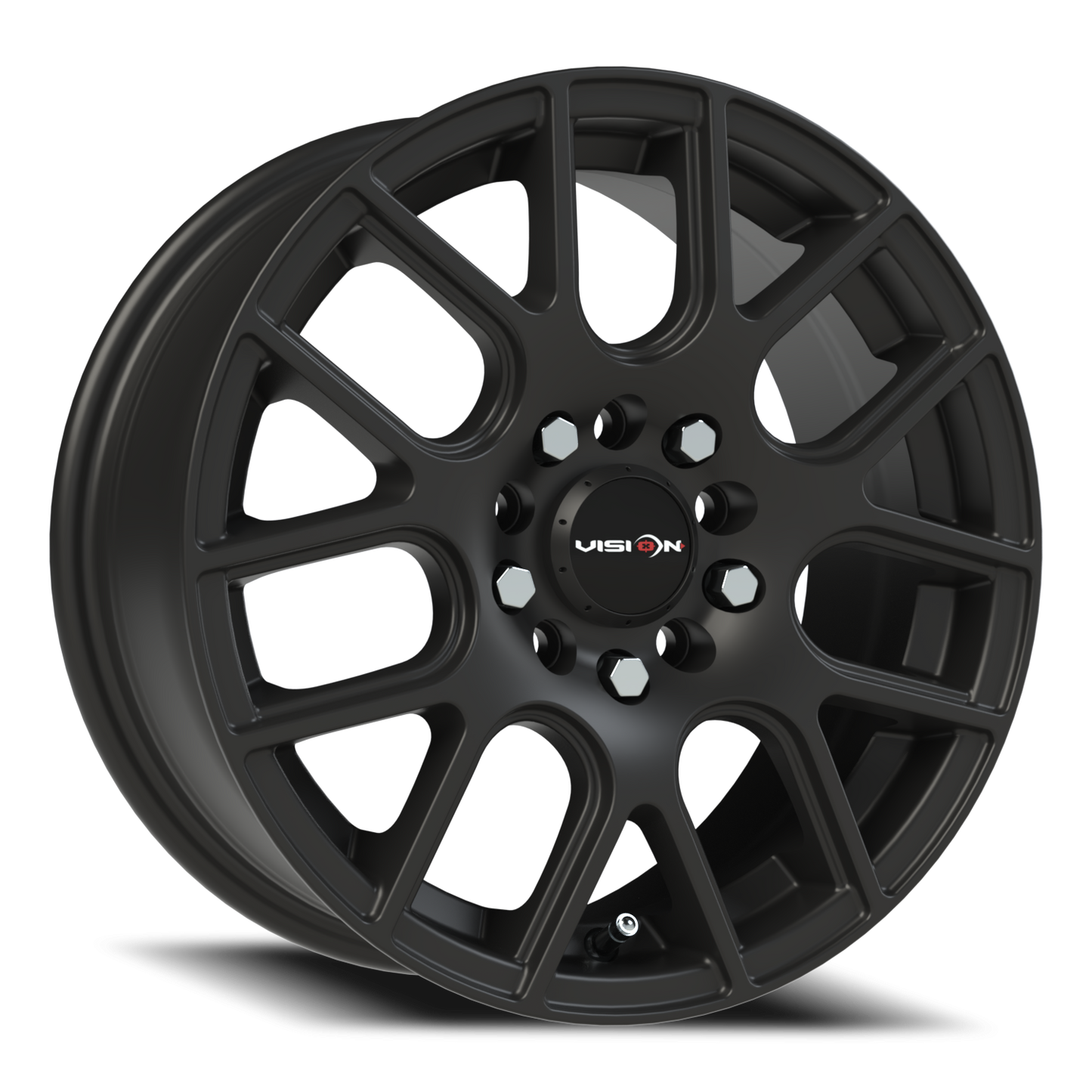 Vision Cross 15X6.5 Matte Black Wheel