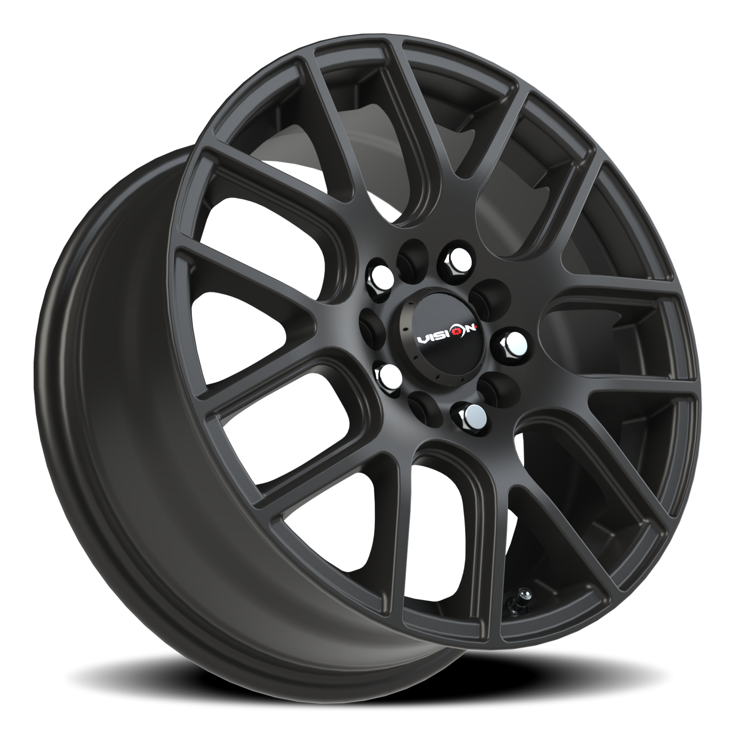 Vision Cross 16X7 Matte Black Wheel