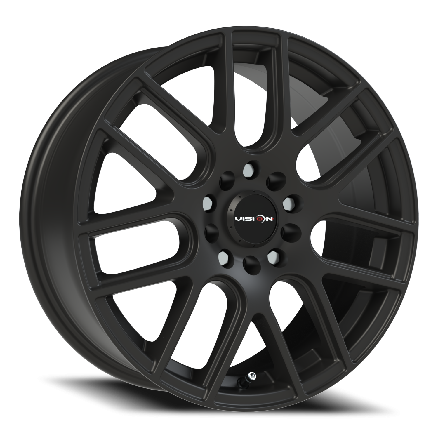 Vision Cross 17X7.5 Matte Black Wheel