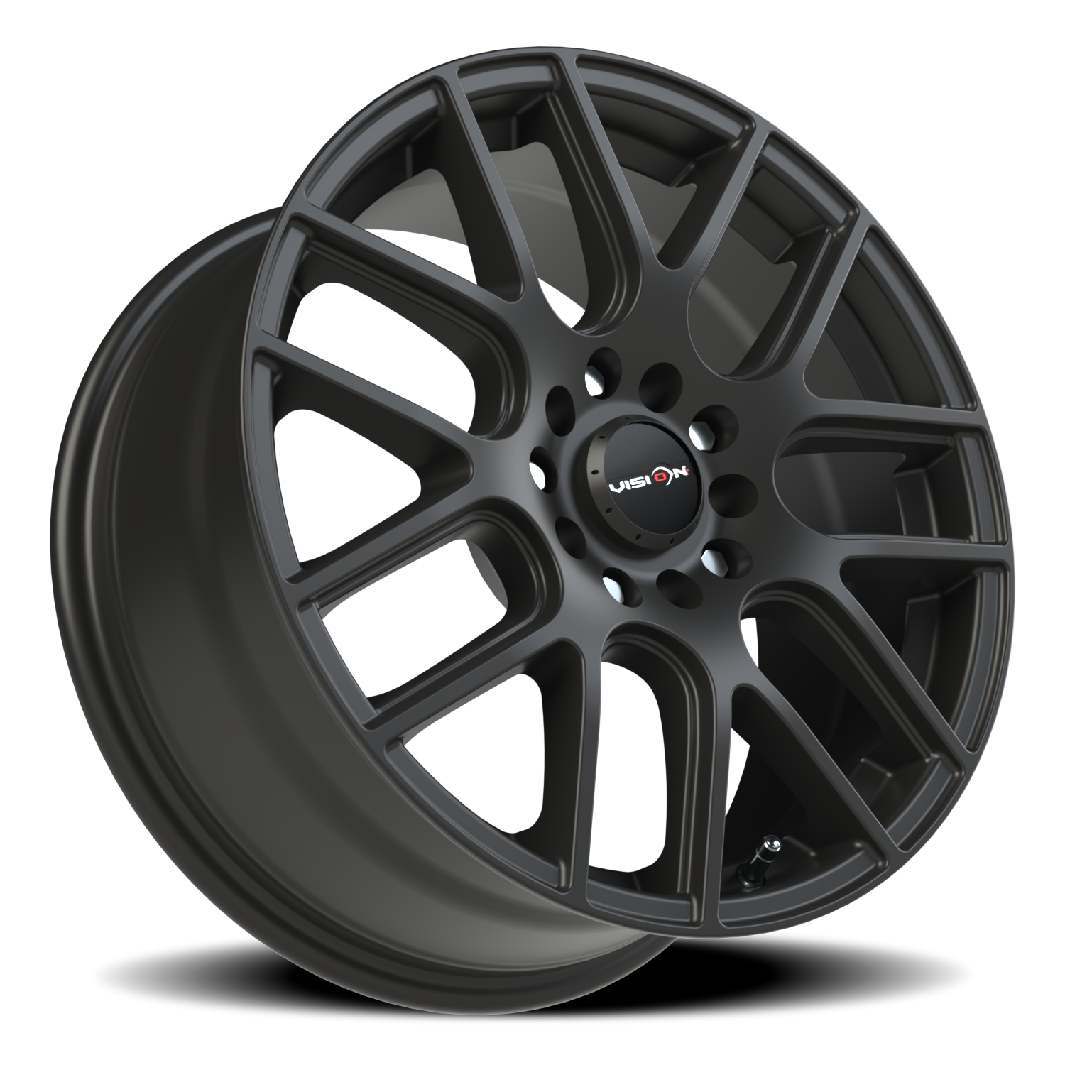 Vision Cross 17X7.5 Matte Black Wheel