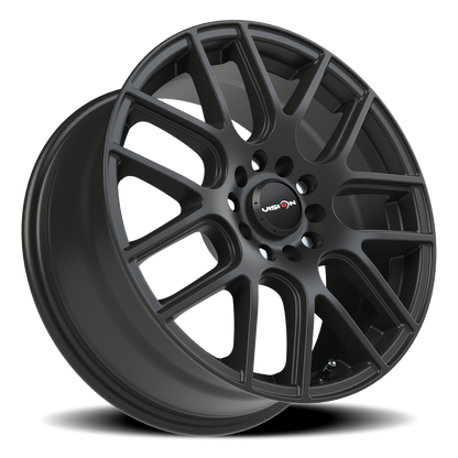 Vision Cross 17X7.5 Matte Black Wheel