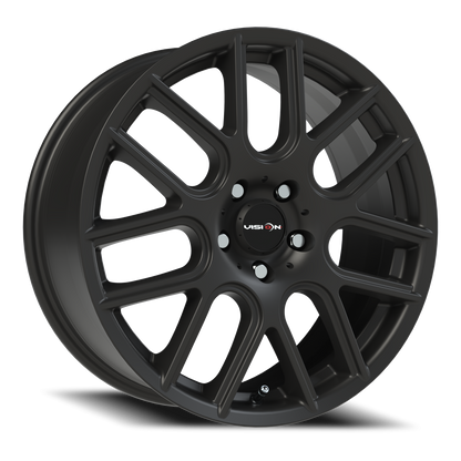 Vision Ii 18X8 Matte Black Wheel
