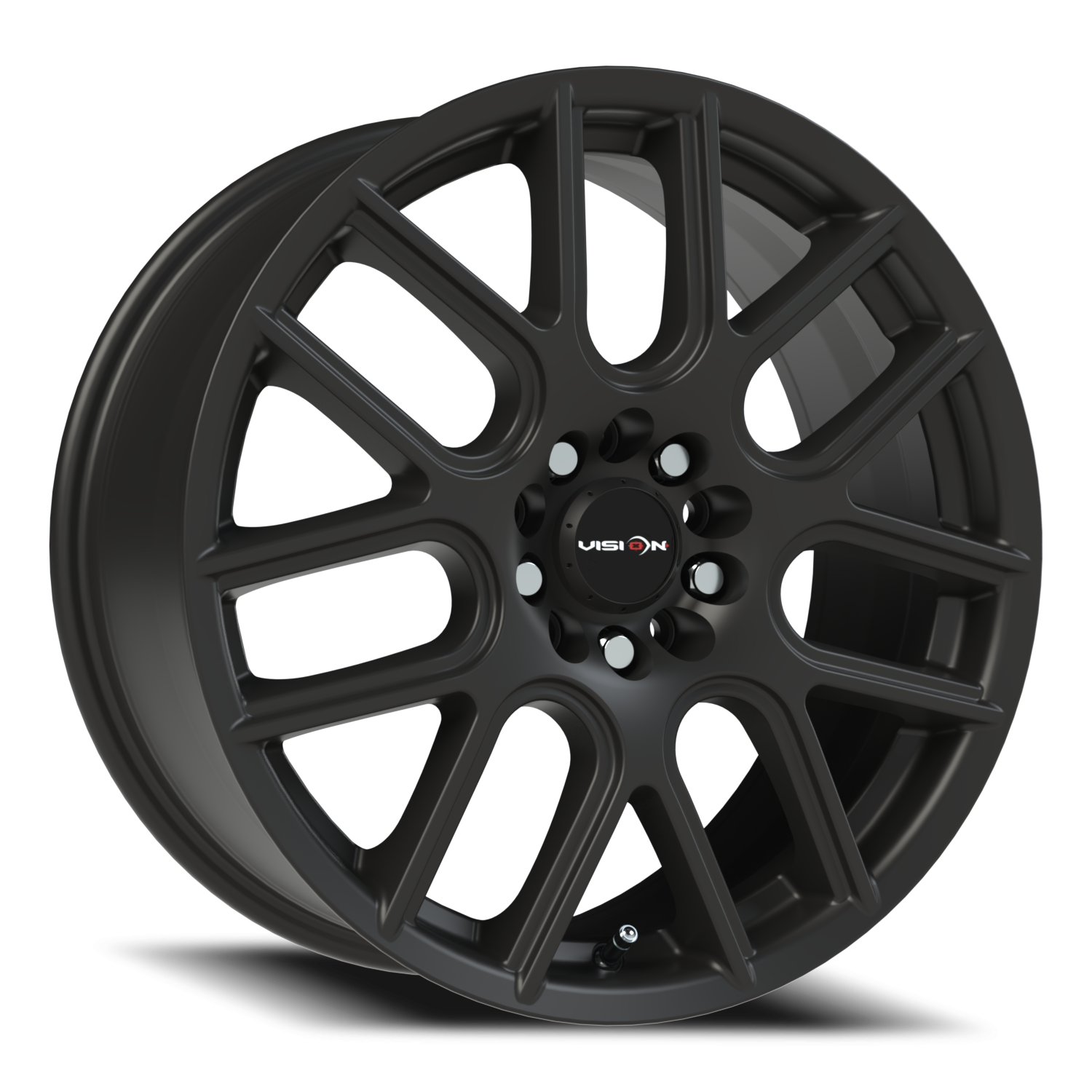 Vision Cross 18X8 Matte Black Wheel