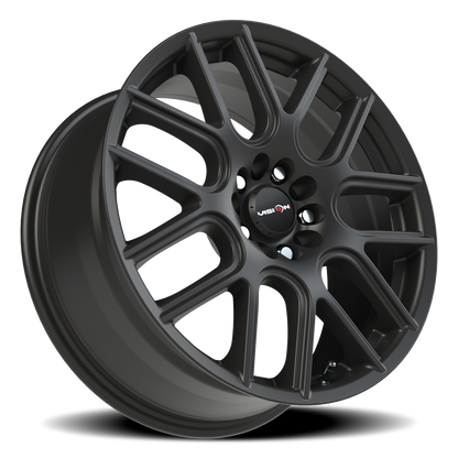 Vision Cross 18X8 Matte Black Wheel