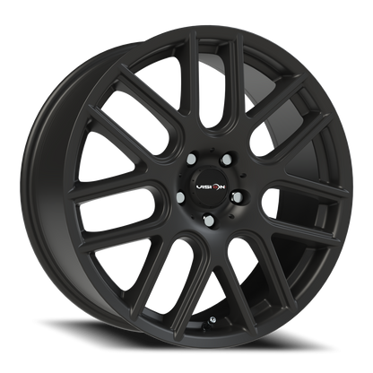 Vision Ii 19X8 Matte Black Wheel