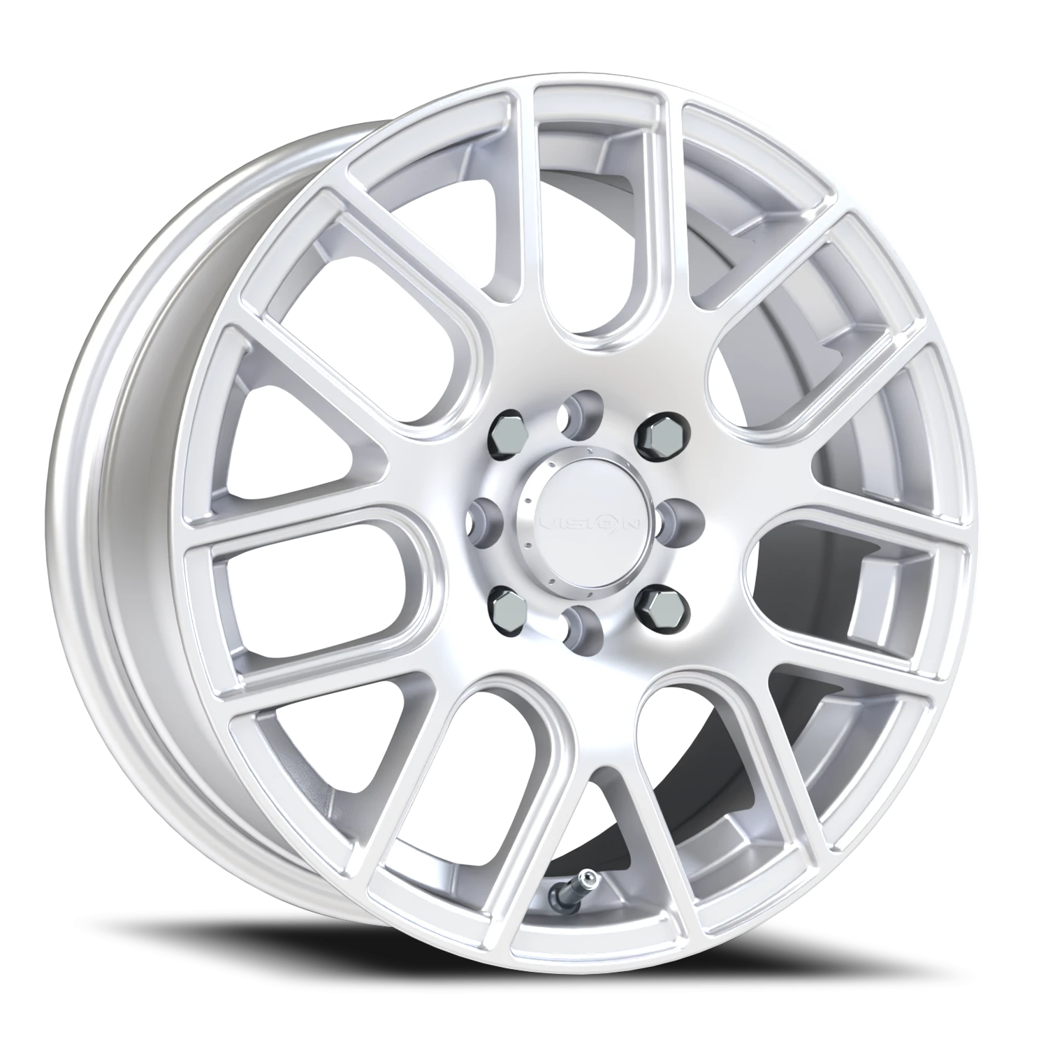 Vision Cross 15X6.5 Winter Paint-Silver( Salt Resistant) Wheel